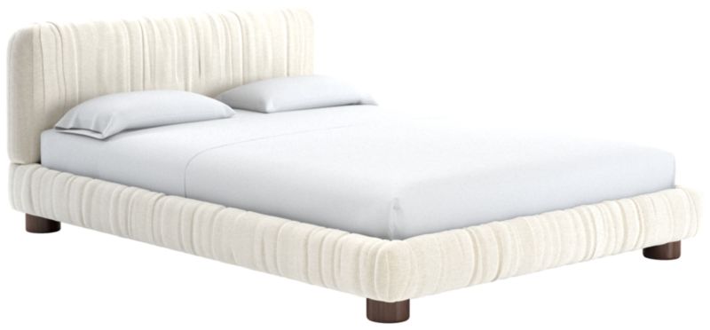 Cantar Queen Bed Nomad Snow - image 0 of 5