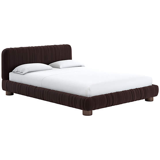 Cantar Queen Bed Luca Espresso