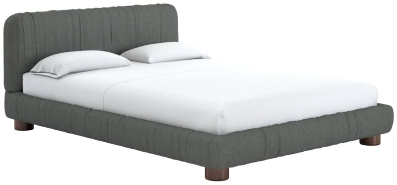 Cantar Queen Bed Taylor Charcoal - image 0 of 5