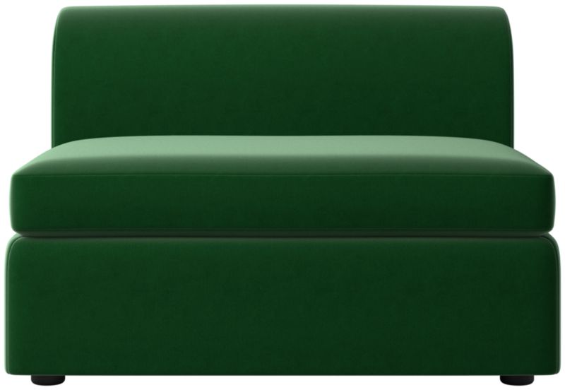 Viewing product image Chale Armless Chair Luca Emerald - image 1 of 7