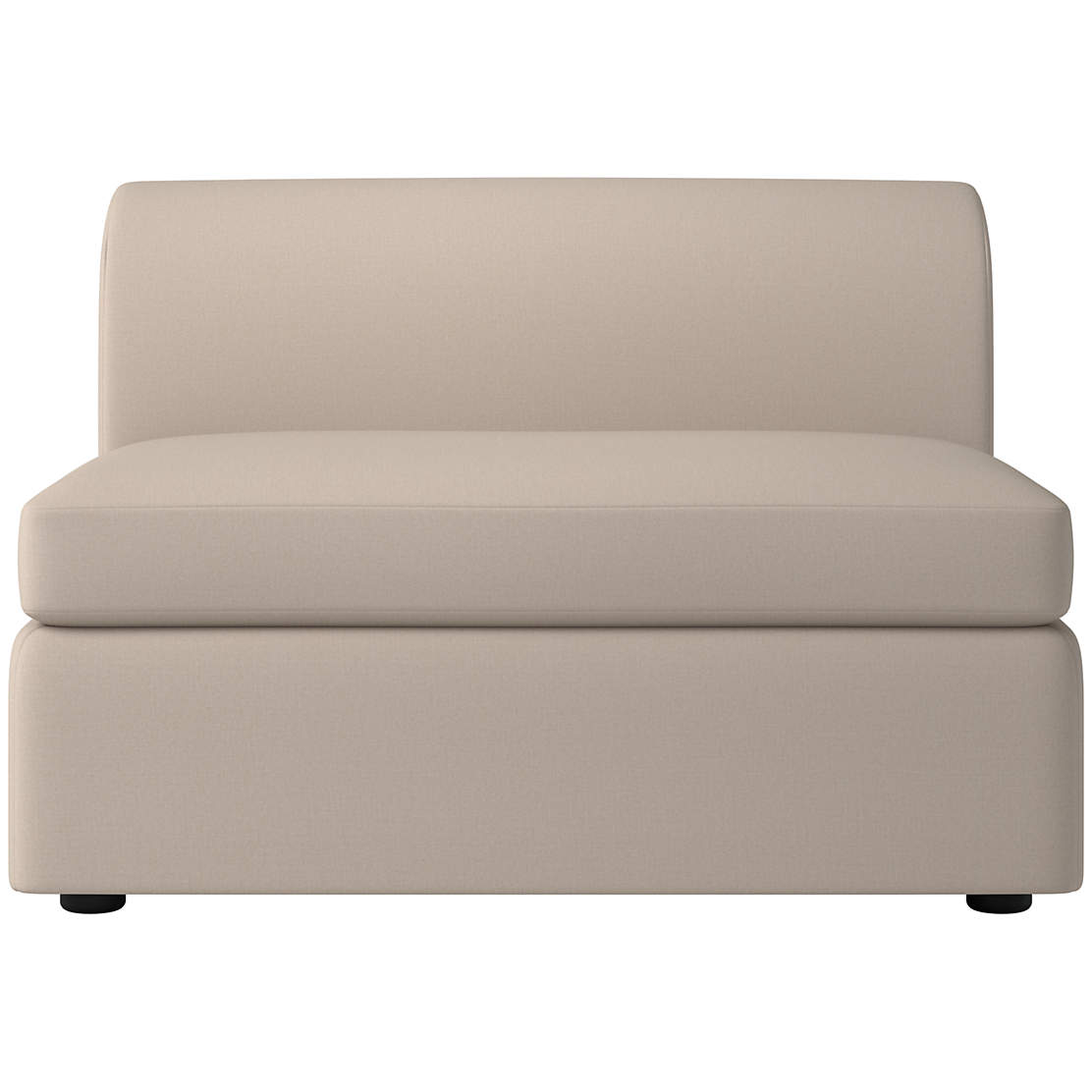 Armless Barrel Chair- Bay Dune