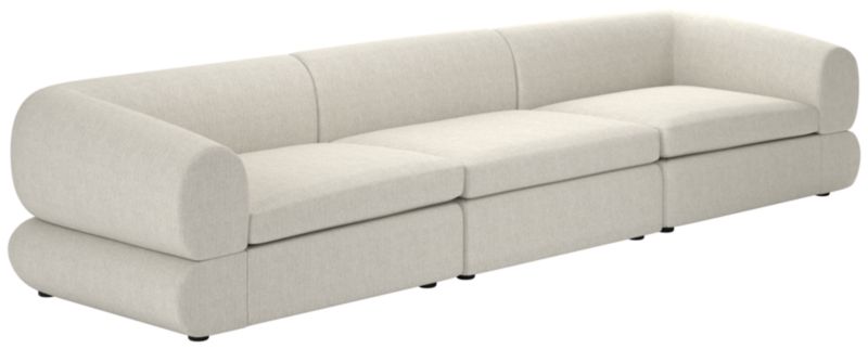 Chale 3-Piece Sectional Sofa Nomad Snow - image 0 of 7