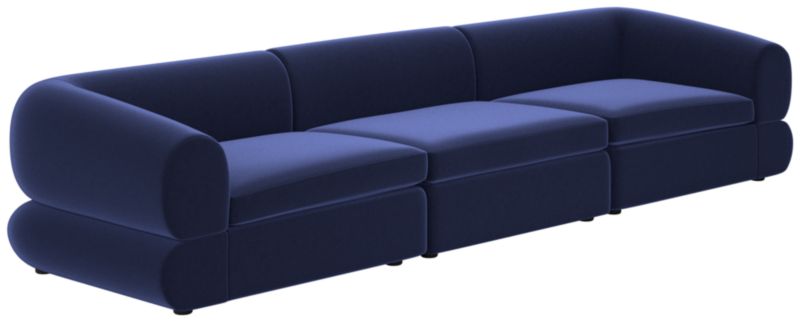 Chale 3-Piece Sectional Sofa Luca Eclipse - image 0 of 7