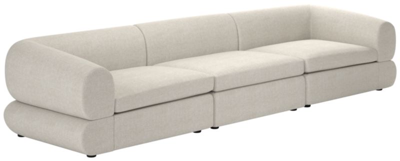 Chale 3-Piece Sectional Sofa Deauville Dune - image 0 of 7