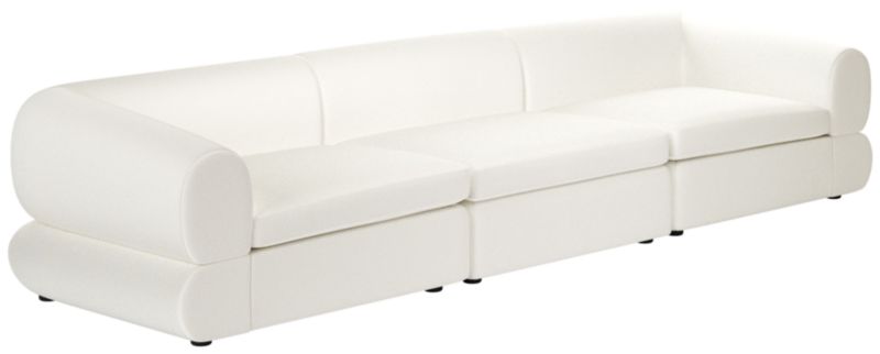 Chale 3-Piece Sectional Sofa Dream Pina Colada - image 0 of 7