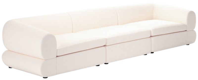 Chale 3-Piece Sectional Sofa Biba Frost - image 0 of 7