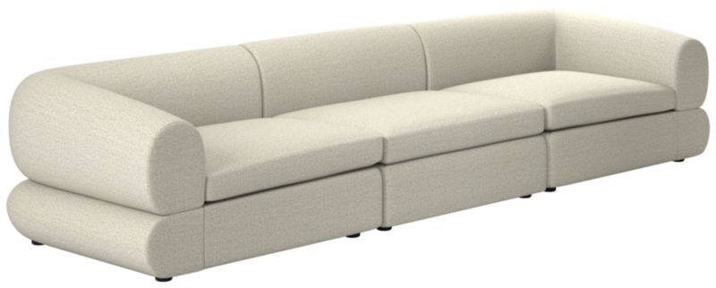 Chale 3-Piece Sectional Sofa Deauville Stone - image 0 of 7