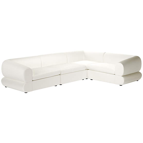 Chale 6Piece Sectional Sofa Dream Pina Colada CB2