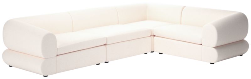 Chale 4-Piece Sectional Sofa Biba Frost - image 0 of 7