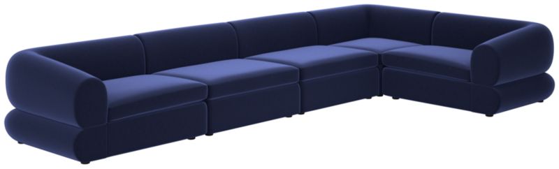 Chale 5-Piece Sectional Sofa Luca Eclipse - image 0 of 6