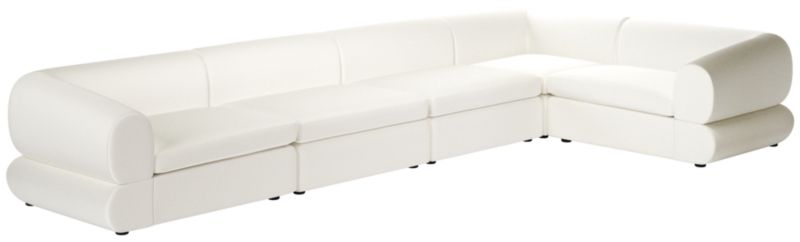 Chale 5-Piece Sectional Sofa Dream Pina Colada - image 0 of 6