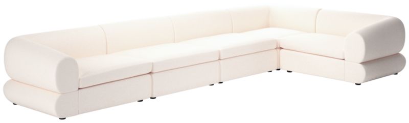 Chale 5-Piece Sectional Sofa Biba Frost - image 0 of 6