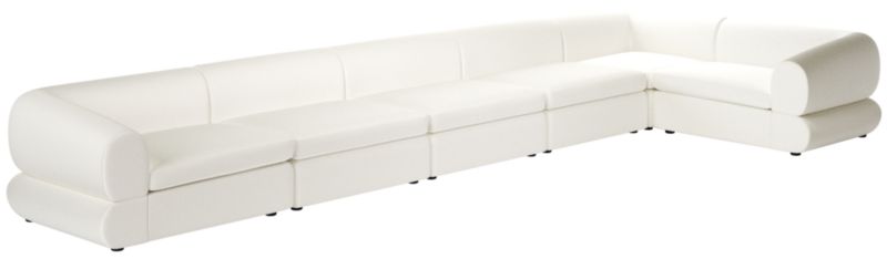 Chale 6-Piece Sectional Sofa Dream Pina Colada - image 0 of 6