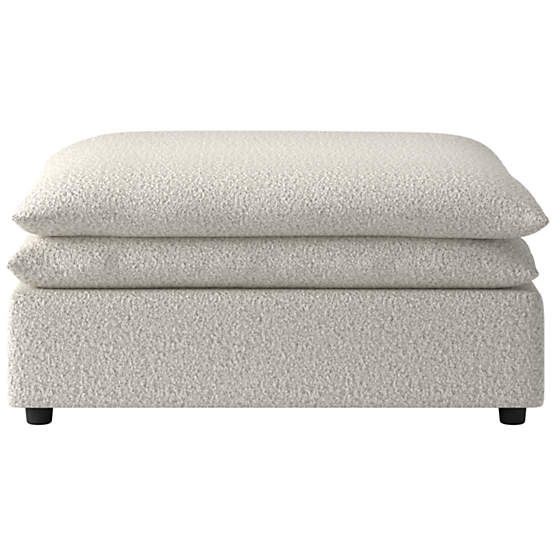 Mattea Ottoman Bloce Grey