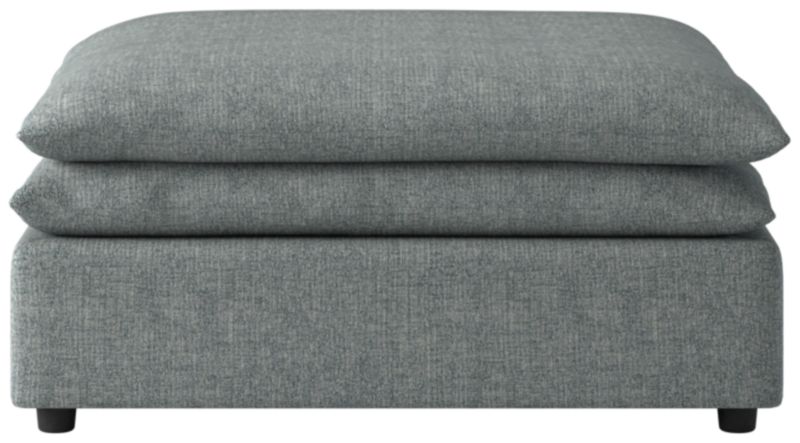 Mattea Ottoman Nomad Charcoal - image 0 of 6