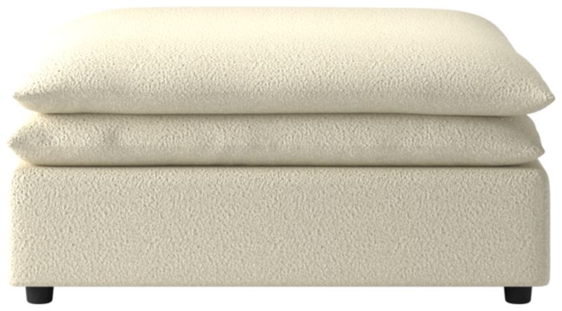 Mattea Ottoman Bloce Cream - image 0 of 6