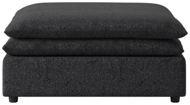 Mattea Ottoman Bloce Noir - image 0 of 6