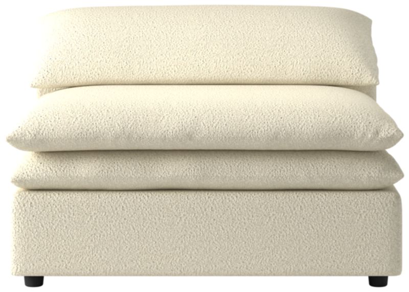 Viewing product image Mattea Armless Chair Bloce Cream - image 1 of 7