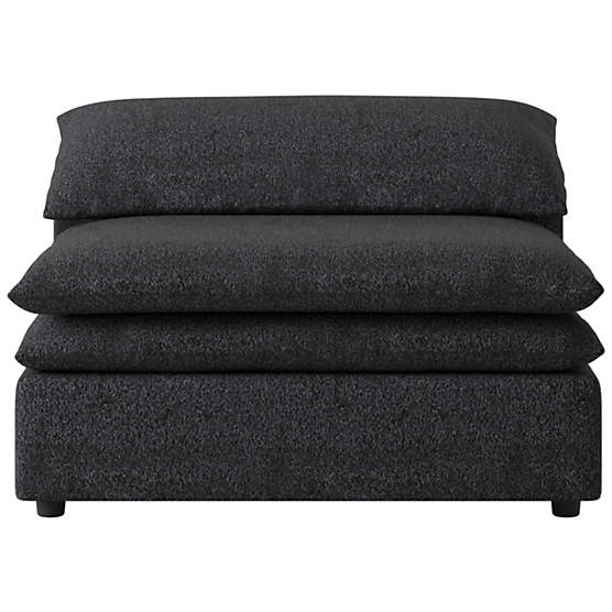 Mattea Armless Chair Hatch Platinum CB2 Canada