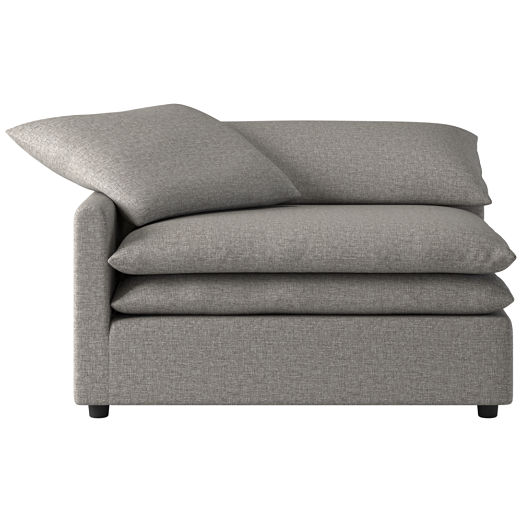 Mattea Left Arm Chair Taylor Felt Grey