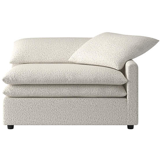 Mattea Right Arm Chair Bloce Grey