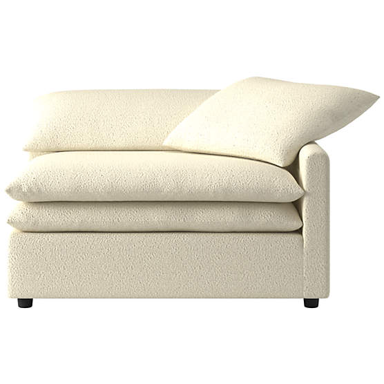 Mattea Right Arm Chair Bloce Cream