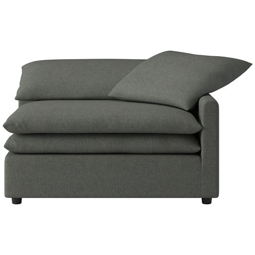 Mattea Right Arm Chair Taylor Charcoal