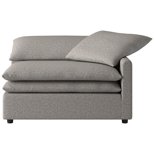 Mattea Right Arm Chair Taylor Felt Grey