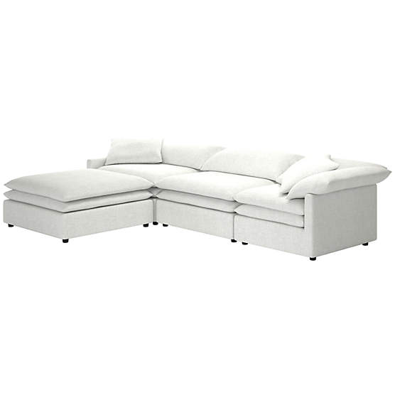 Mattea 4-Piece Sectional Sofa with Left Arm Elliot Dove