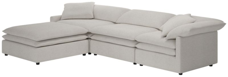 Mattea 4-Piece Sectional Sofa with Left Arm Curious Linen - image 0 of 8