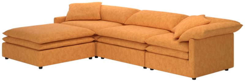 Mattea 4-Piece Dream Ginger Sectional Sofa with Left Arm - image 0 of 8