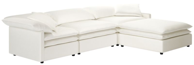 Mattea 4-Piece Sectional Sofa with Right Arm Dream Pina Colada - image 0 of 8