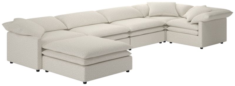 Mattea 6-Piece Sectional Sofa with Left Arm Bloce Grey - image 0 of 8