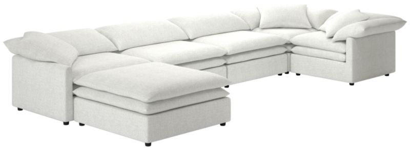 Mattea 6-Piece Sectional Sofa with Left Arm Elliot Dove - image 0 of 8