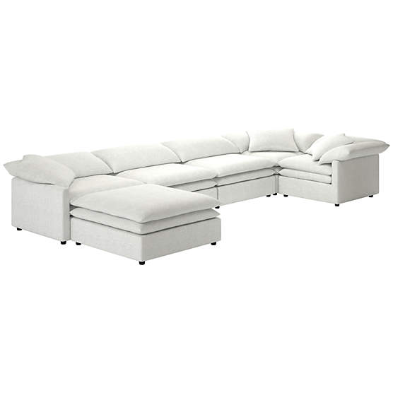 Mattea 6-Piece Sectional Sofa with Left Arm Elliot Dove