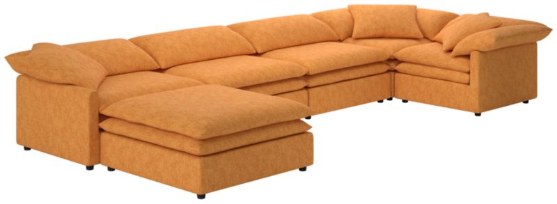 Mattea 6-Piece Sectional Sofa with Left Arm Dream Ginger Tea - image 0 of 8