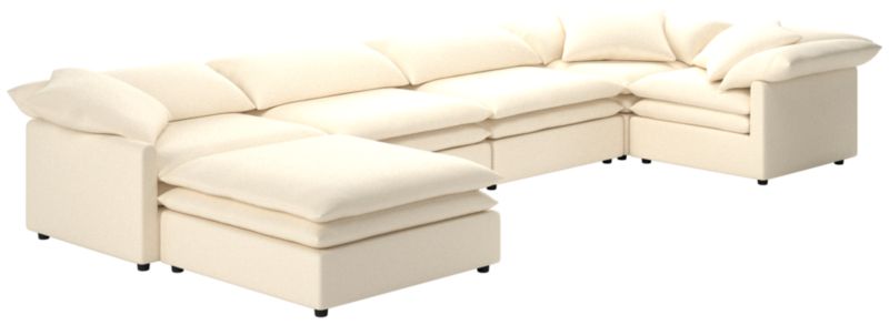 Mattea 6-Piece Sectional Sofa with Left Arm Kanvas Sand - image 0 of 8