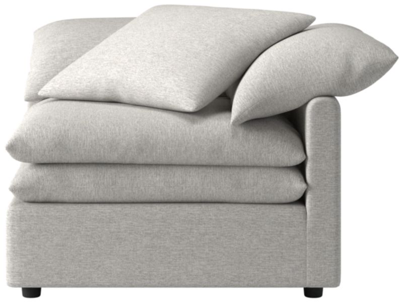 Mattea Corner Chair Hatch Platinum - image 0 of 8