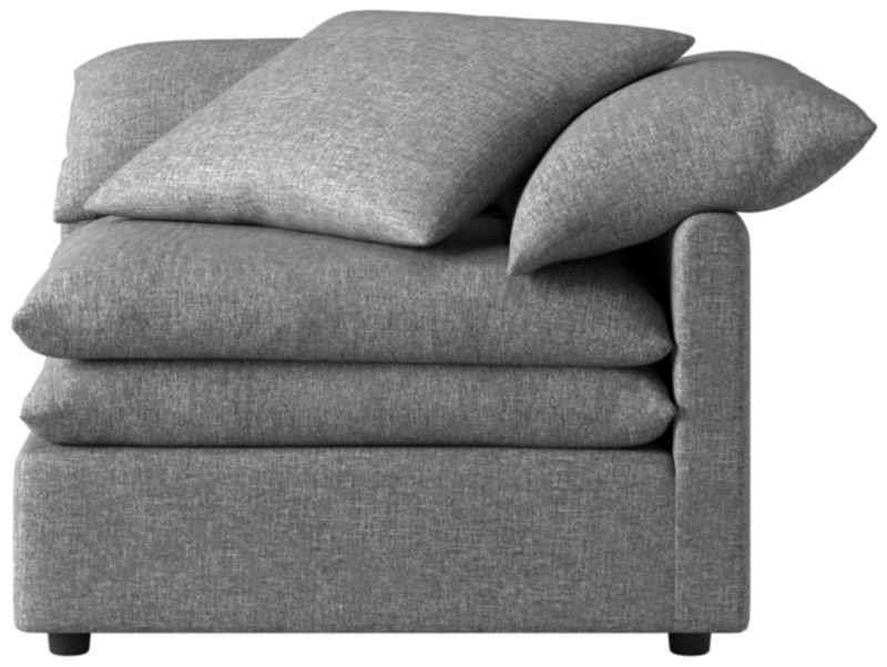 Mattea Corner Chair Hatch Charcoal - image 0 of 8