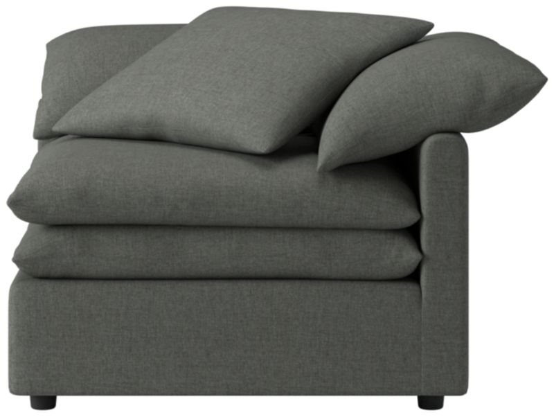 Mattea Corner Chair Taylor Charcoal - image 0 of 8