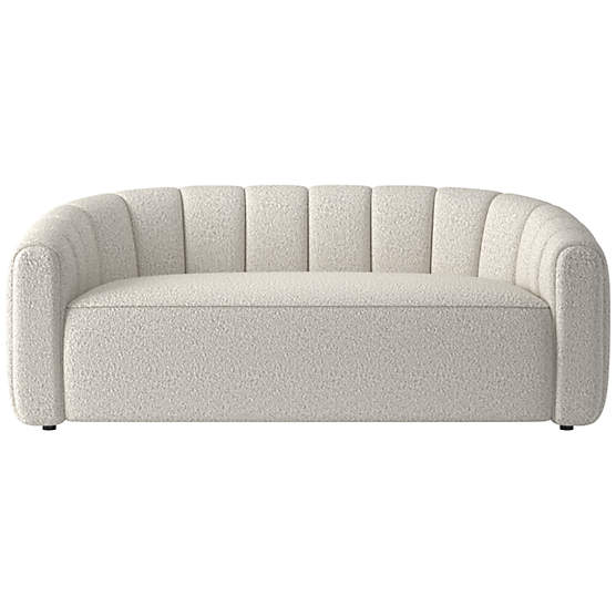 Fitz Loveseat Bloce Grey