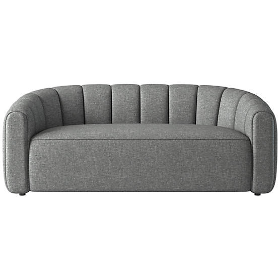 Fitz Loveseat Hatch Charcoal