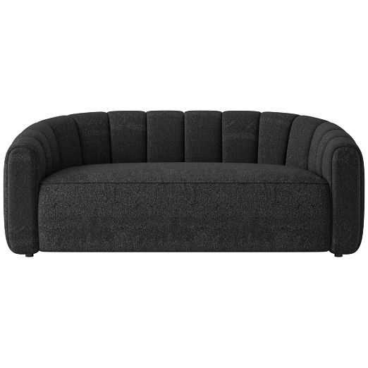 Fitz Loveseat Bloce Noir