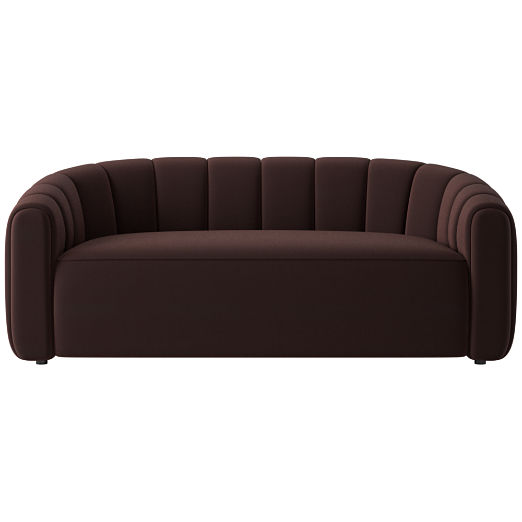 Fitz Loveseat Luca Espresso