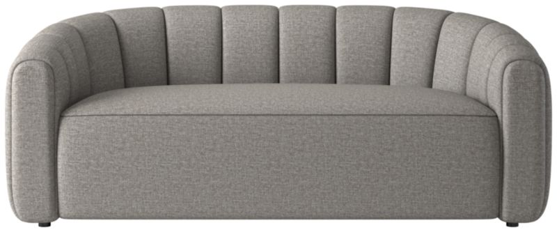 Fitz Loveseat Taylor Felt Grey - image 0 of 8