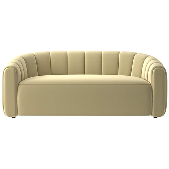 Fitz Loveseat Luca Camel
