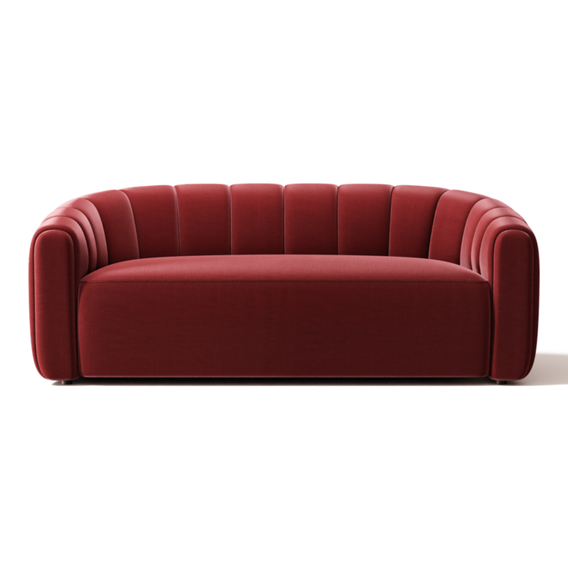 Fitz 72.5" Loveseat Luca Rose - image 0 of 10
