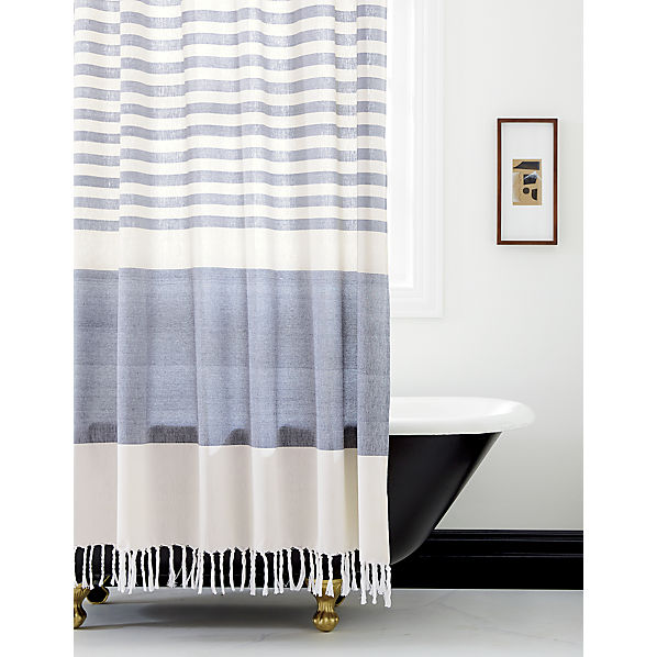 towel shower curtain