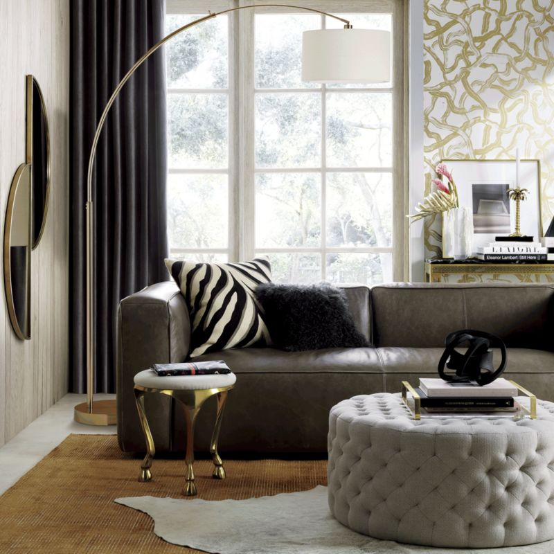 Big Dipper Arc Brass Floor Lamp - image 5 of 6