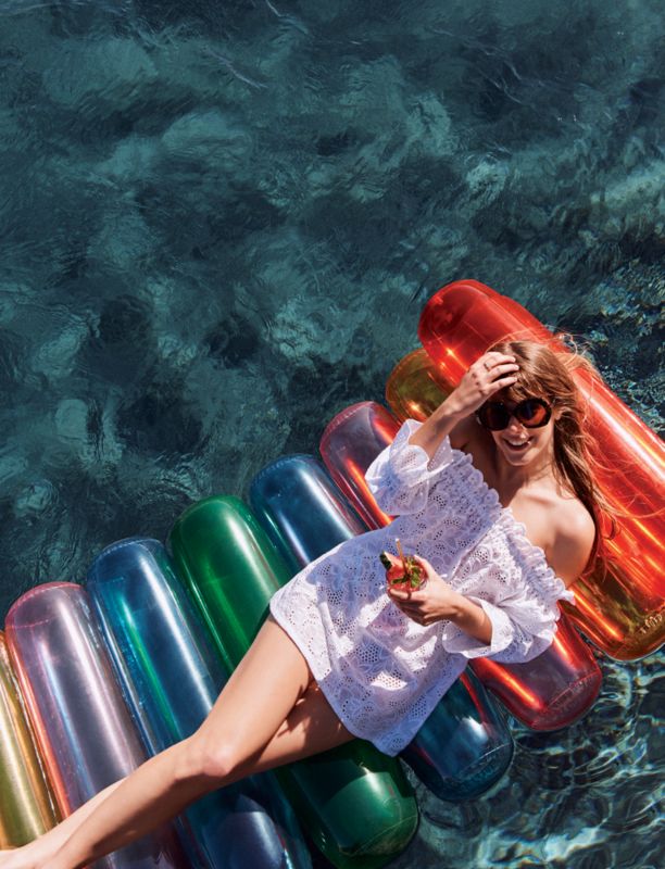 Love One Another Pool Party Float | CB2